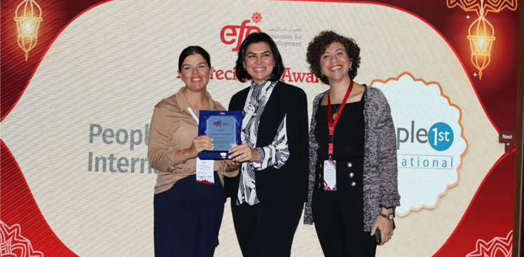 People 1st International receives EFE-Egypt Appreciation Award for 2023