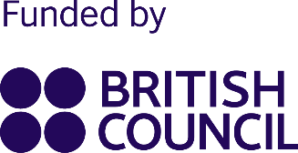 Funded by British Council logo